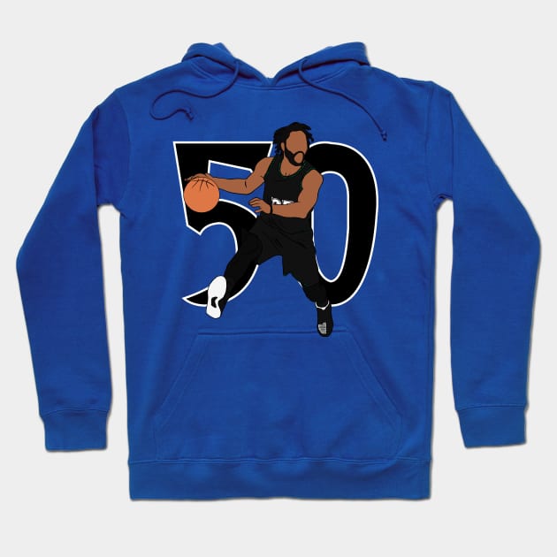 Derrick Rose 50 Hoodie by rattraptees